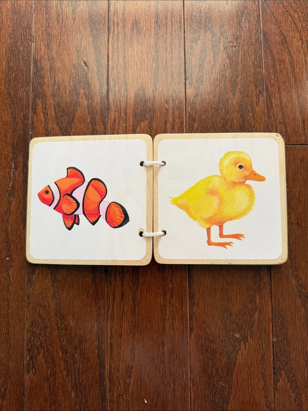 Lovevery Colorful Animals Wooden Book